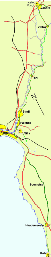 map of route